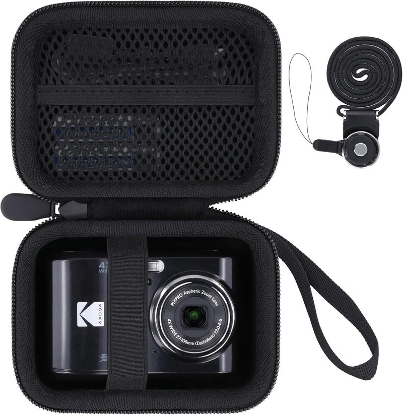 Baval for KODAK PIXPRO Friendly Zoom FZ55/FZ45/FZ43 16MP Digital Camera Hard Carrying Storage Case(Only Black Case) - Image 1